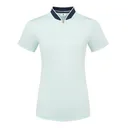 FootJoy Zip Blade Damen Poloshirt, glacial blue