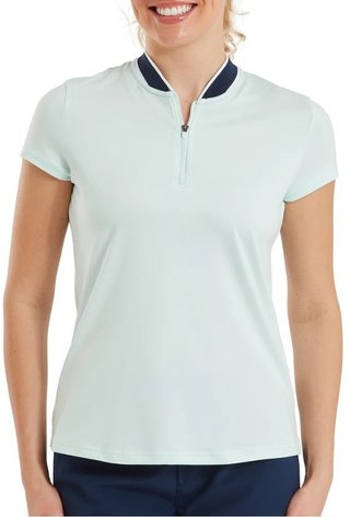 FootJoy Zip Blade Damen Poloshirt, glacial blue
