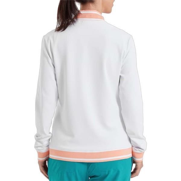 FootJoy Track Damenjacke, weiss/desert peach