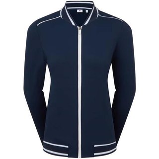 FootJoy Track Damenjacke, dunkelblau/weiss