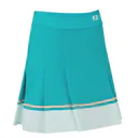 FootJoy Pleated Golfrock, tile blue/glacial blue