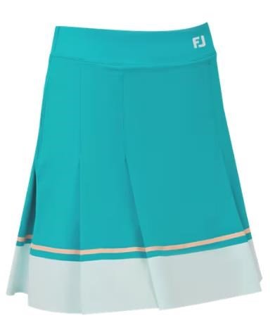 FootJoy Pleated Golfrock, tile blue/glacial blue