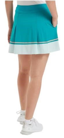 FootJoy Pleated Golfrock, tile blue/glacial blue