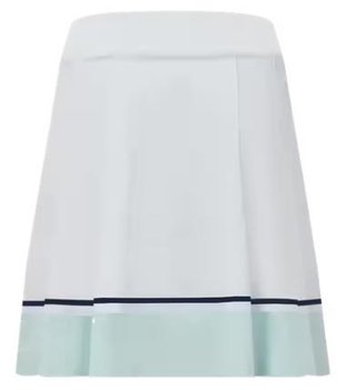 FootJoy Pleated Golfrock weiss/dunkelblau