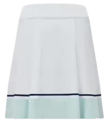 FootJoy Pleated Golfrock weiss/dunkelblau