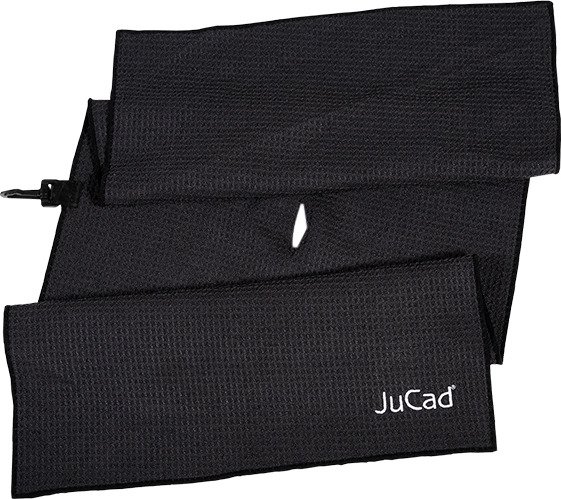 JuCad functional towel 40x80 cm Handtuch, schwarz