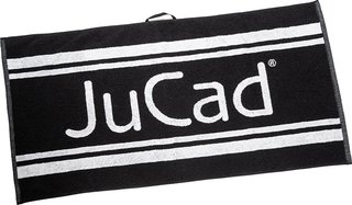 JuCad Golf Towel XXL Pro 50x100 cm Handtuch, Schwarz