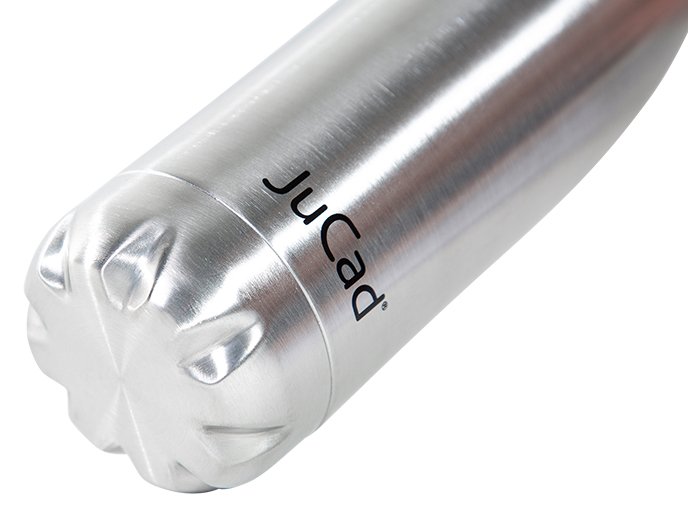 JuCad Edelstahl Isolierflasche, individualisierbar