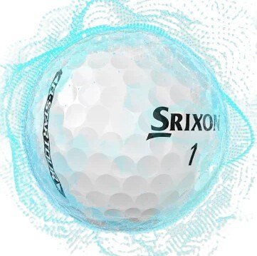 Srixon Q-Star Tour Golfbälle, gelb