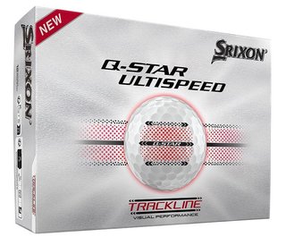 Srixon Q-Star Ultispeed Trackline Golfbälle