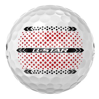 Srixon Q-Star Ultispeed Trackline Golfbälle