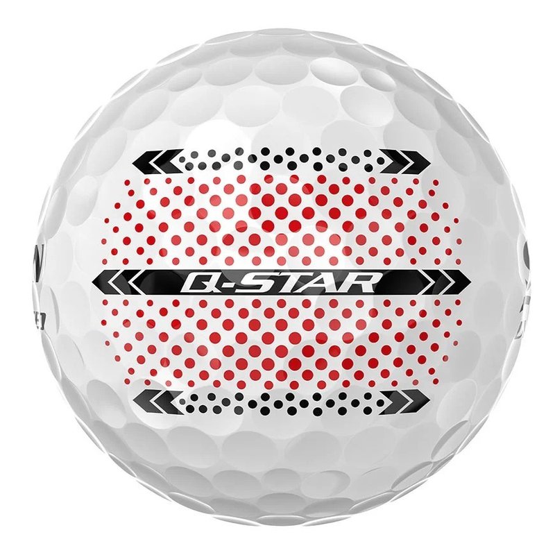Srixon Q-Star Ultispeed Trackline Golfbälle