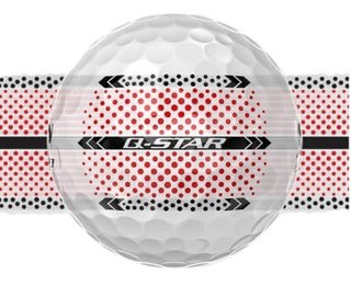 Srixon Q-Star Ultispeed Trackline Golfbälle