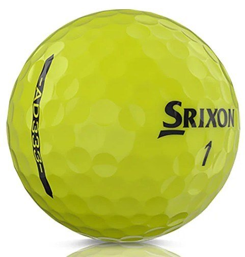 Srixon AD333 Golfbälle, gelb