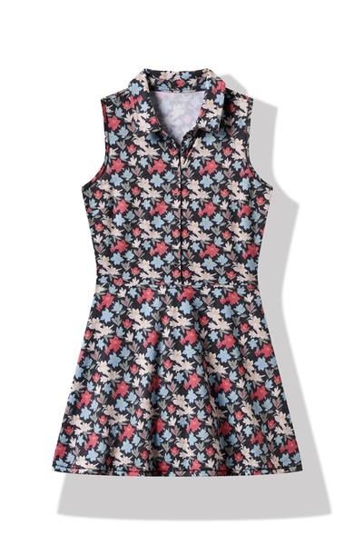 Travis Mathew Featherweight Course Time Golfkleid, black/floral