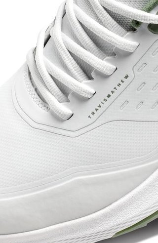 Travis Mathew The NuAge Mega Herren Golfschuhe, weiss/grün