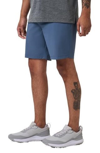 Travis Mathew Hero Hour Herren Shorts, bering sea