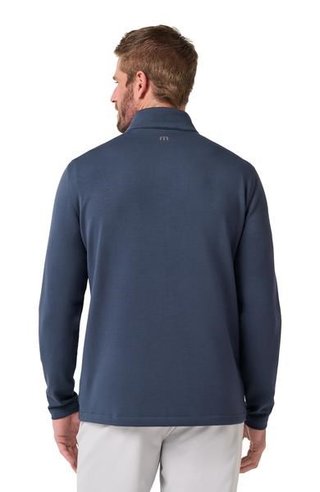 Travis Mathew Point of Sail Full Zip Herrenjacke, mood indigo