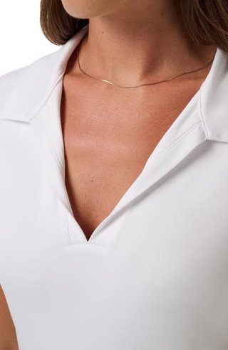 Travis Mathew Skyloft Light Damen Poloshirt, weiss