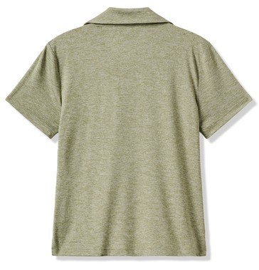 Travis Mathew Skyloft Light Damen Poloshirt, heather oil green