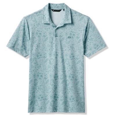 Travis Mathew Featherweight Paradise Herren Poloshirt, forget me now