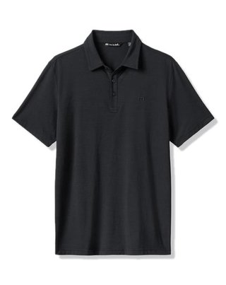 Travis Mathew The Heater Herren Poloshirt, schwarz