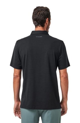 Travis Mathew The Heater Herren Poloshirt, schwarz