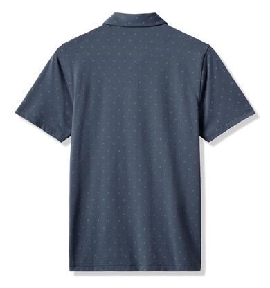 Travis Mathew Performance Jersey Wave Herren Poloshirt, bering sea