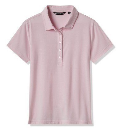 Travis Mathew Heater Damen Poloshirt, lilac snow