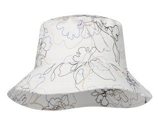 Travis Mathew Island Sol Damen Bucket Hut, weiss denim multi