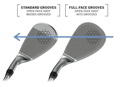 Cleveland CBZ Tour Satin Full Face Herren Wedge, Graphit