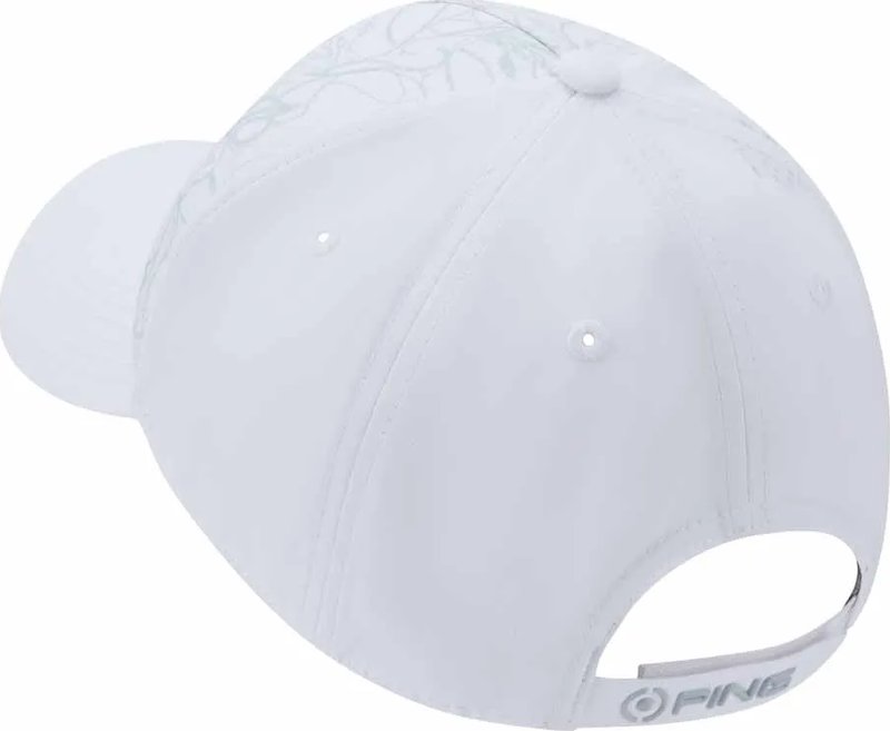PING Nicolo Herren Cap, weiß/perlgrau