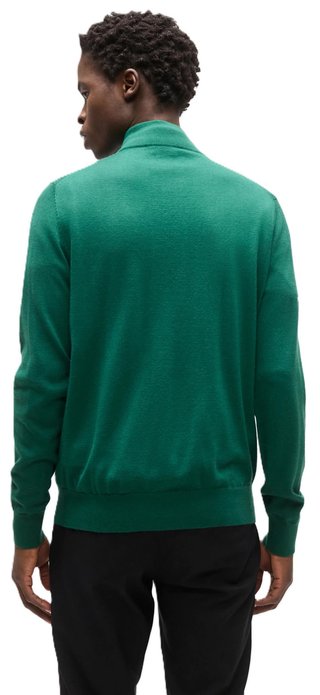Callaway 1/4 Zip Mock Herren Pullover, deep galapagos green