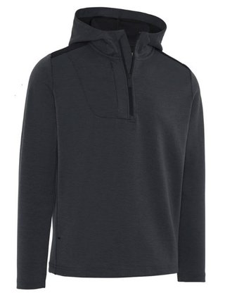 Callaway Soft Touch 1/4 Zip Premium Herren Sweatshirt, black heather