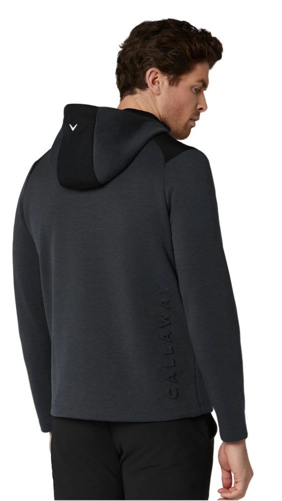 Callaway Soft Touch 1/4 Zip Premium Herren Sweatshirt, black heather