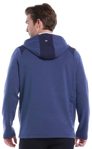 Callaway Soft Touch 1/4 Zip Premium Herren Sweatshirt, dunkelblau