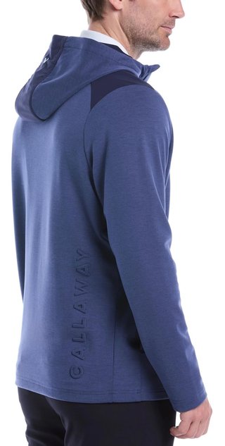 Callaway Soft Touch 1/4 Zip Premium Herren Sweatshirt, dunkelblau
