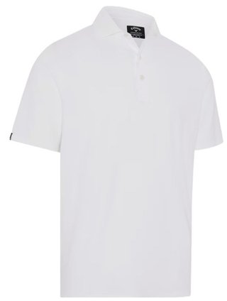 Callaway Premium Solid Cooling Herren Poloshirt, weiss