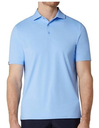 Callaway Premium Solid Cooling Herren Poloshirt, vista blue