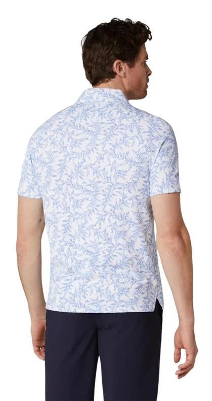 Callaway Chev Botanical Herren Poloshirt, vista blau
