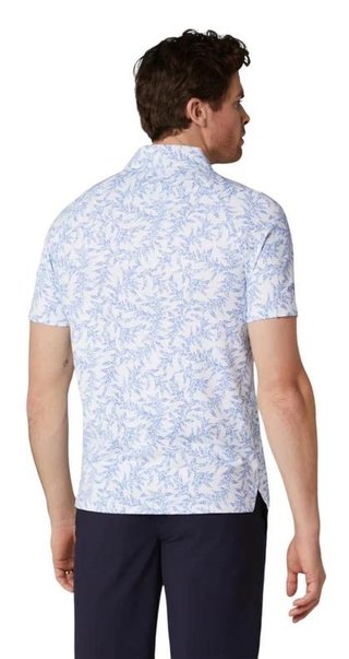 Callaway Chev Botanical Herren Poloshirt, vista blau