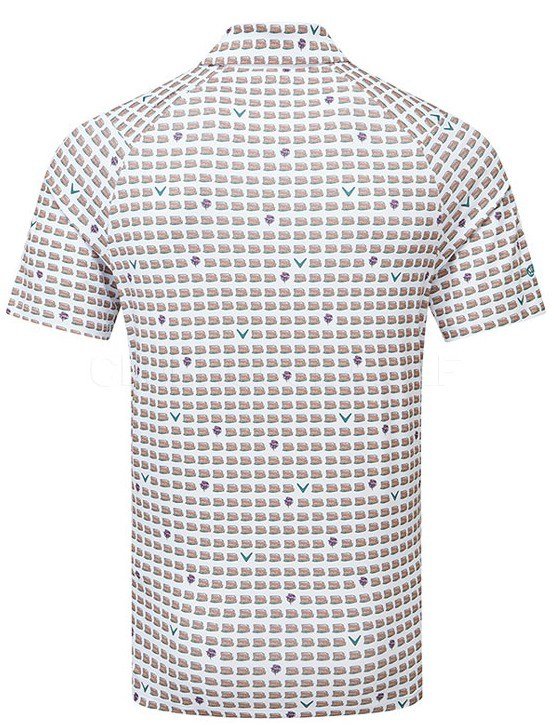 Callaway One Pimento Herren Poloshirt, weiss