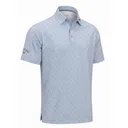 Callaway Foulard Printed Herren Poloshirt, vista blau