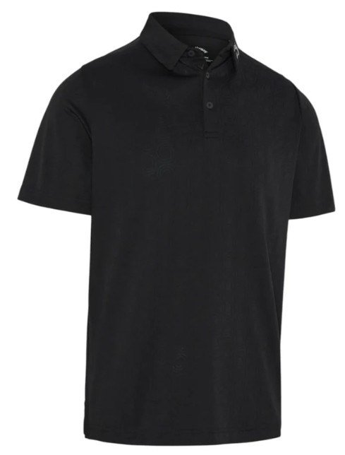 Callaway Odyssey Ventilated Jacquard Herren Poloshirt, caviar