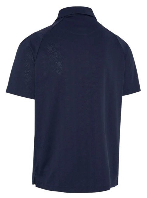 Callaway Odyssey Ventilated Jacquard Herren Poloshirt, peacoat