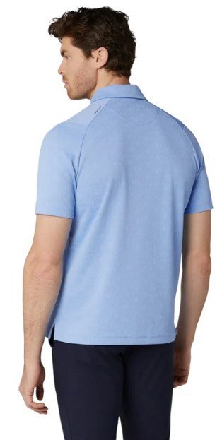 Callaway Odyssey Ventilated Jacquard Herren Poloshirt, vista blue