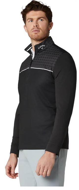 Callaway Odyssey Printed Block Herren Sweatshirt, schwarz