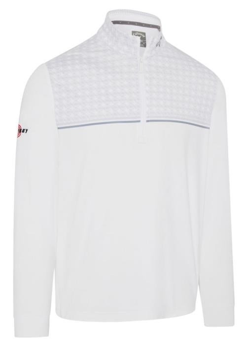 Callaway Odyssey Printed Block Herren Sweatshirt, weiss
