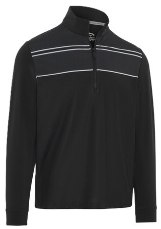Callaway Blocked Printed Herren Poloshirt, caviar