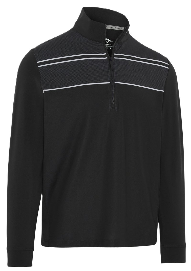 Callaway Blocked Printed Herren Poloshirt, caviar